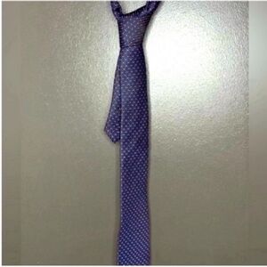 Express Men's Necktie | Navy with Red Polka Dots! | Classic Style, Modern Edge